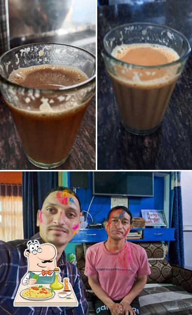 Check out the image showing food and interior at Bisht Vaishno Dhaba