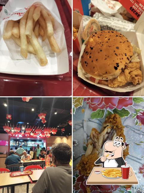 French fries at KFC Sivakasi