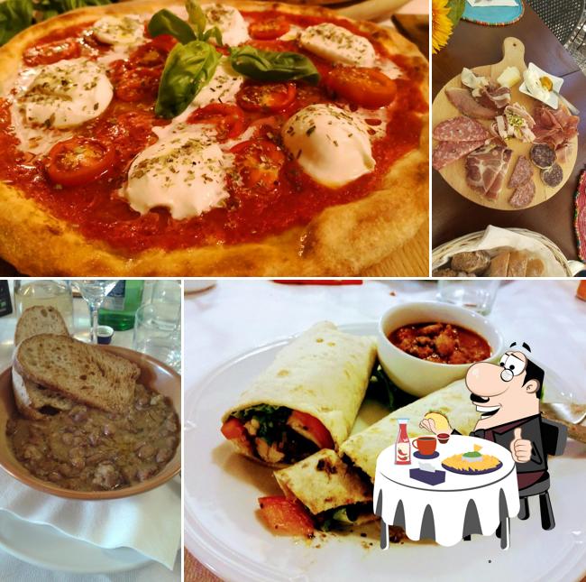 Piatto di formaggi al Locanda Ricci