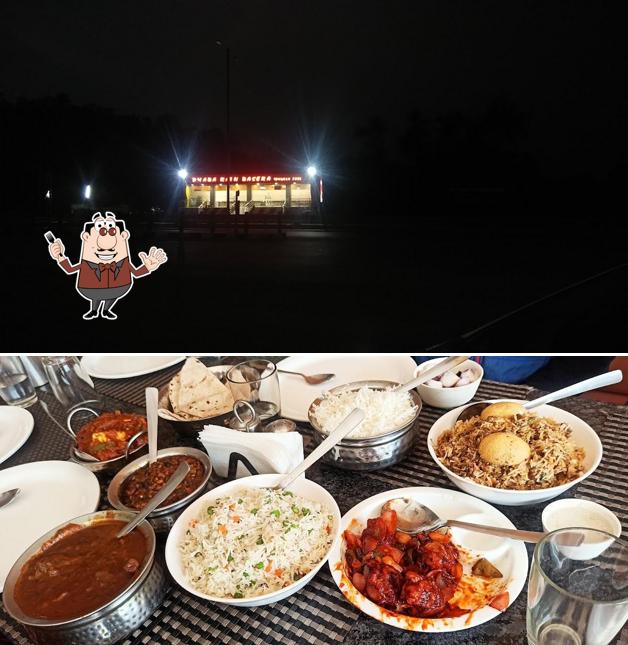 Food at Rain basera lodge