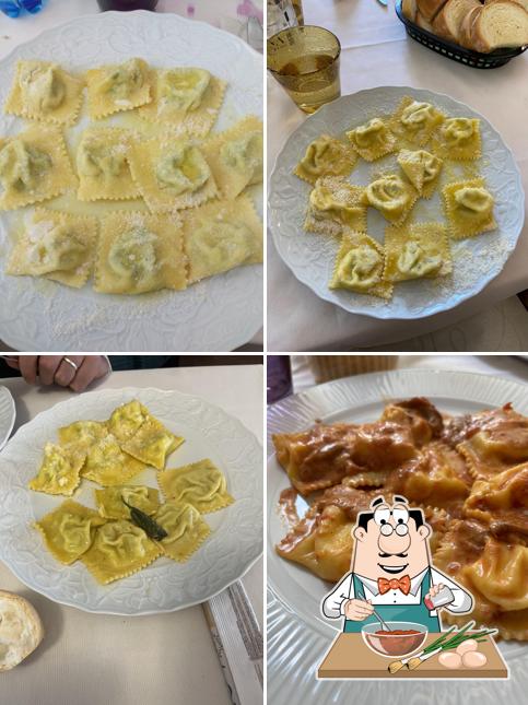 Ravioli al Trattoria Menozzi