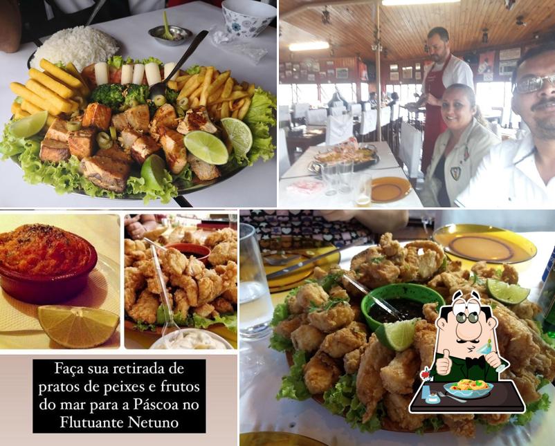 Comida em Restaurante Flutuante Netuno