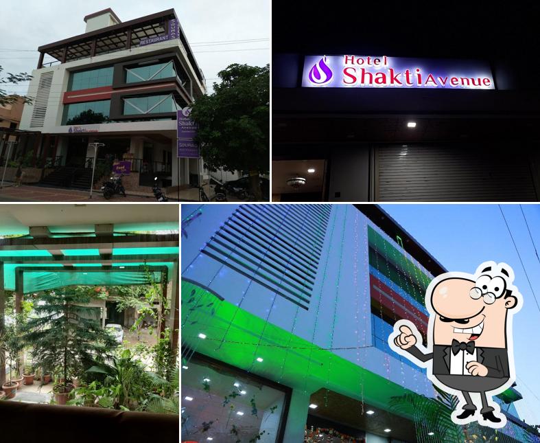 Take a look at the outside area of Hotel Shakti Avenue & Souras Restaurant