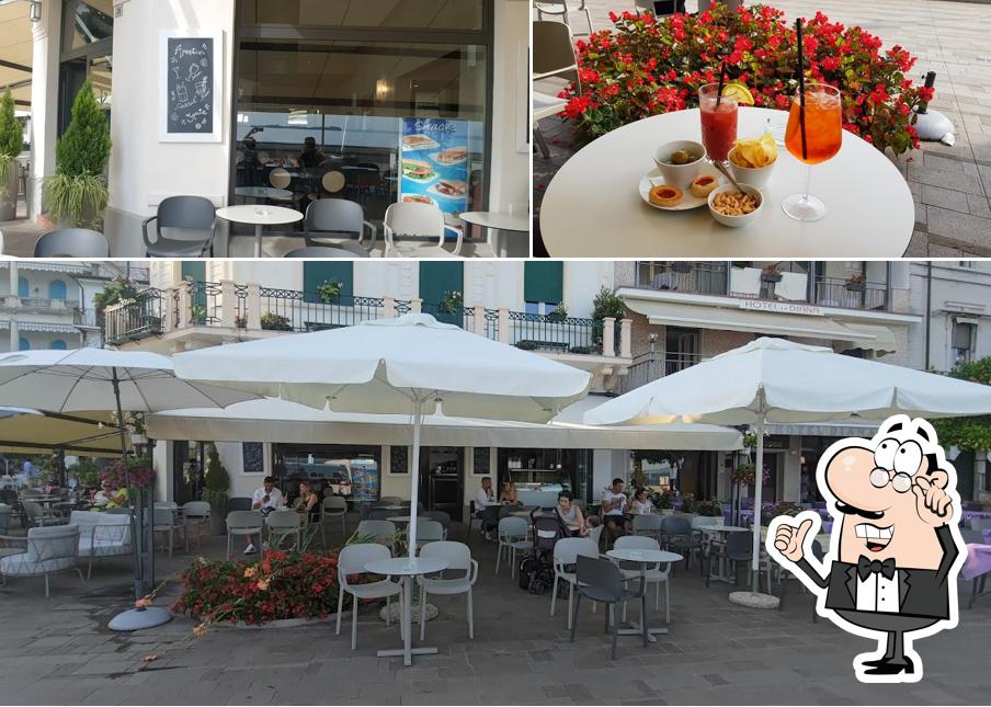 Gli interni di Bar Riviera
