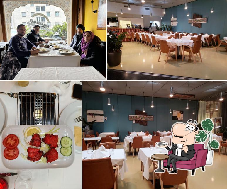 Gli interni di Darbar Indian Cuisine