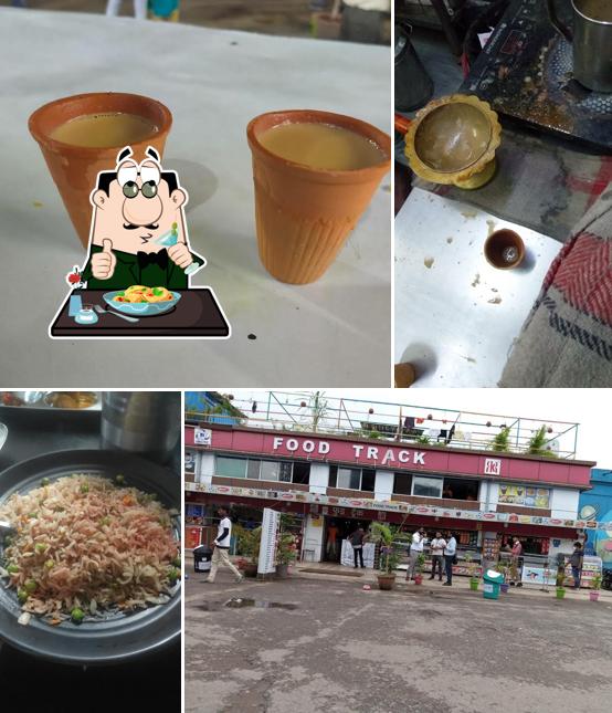 Chocolate mousse at FOOD TRACK (IRCTC) Restaurant