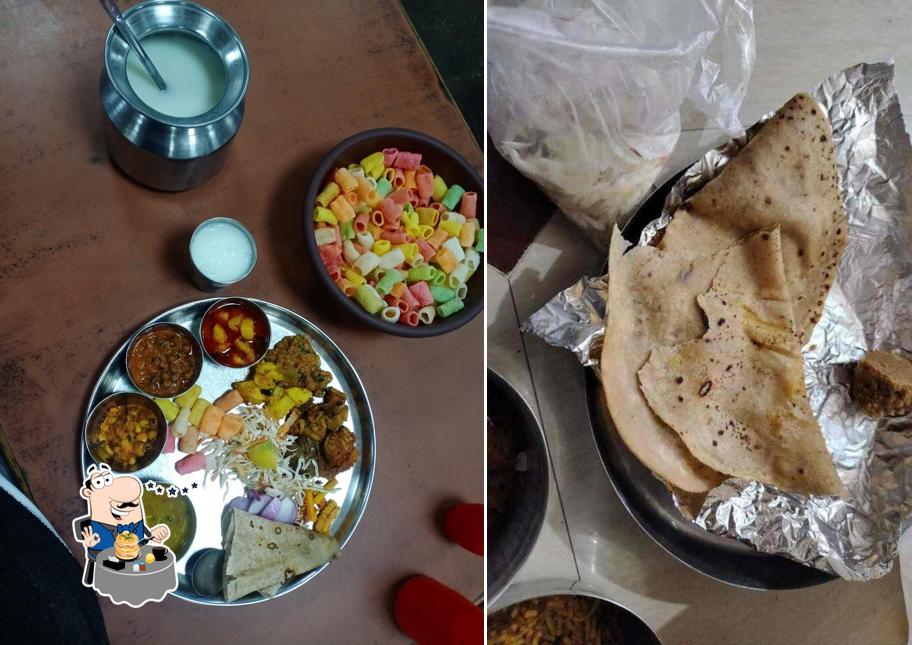 Food at Khodiyar Dining Hall & Caterer's