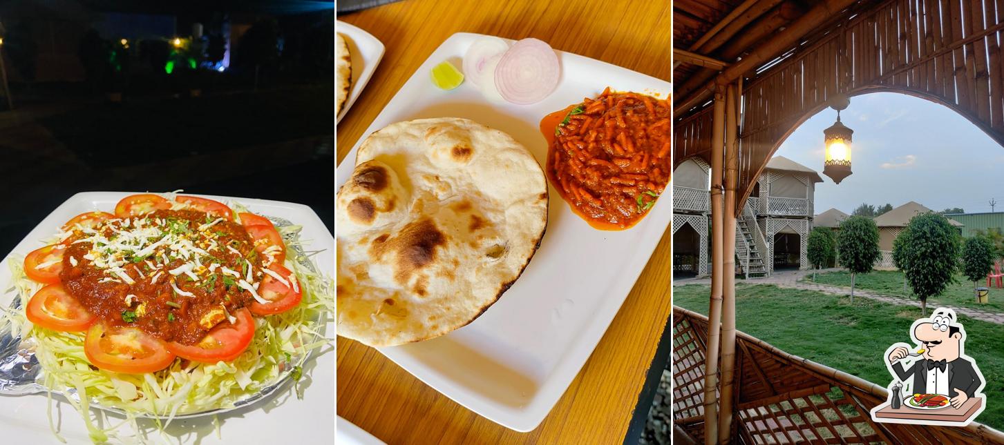 Food at Moti Mahal Restaurant