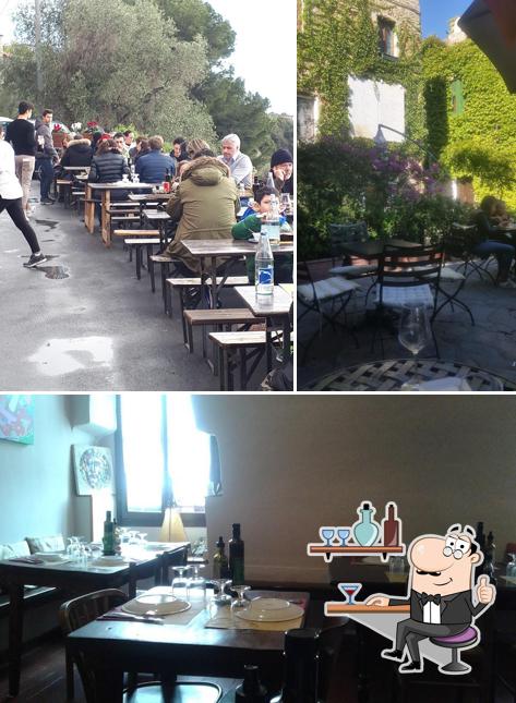 Gli interni di La Casaccia