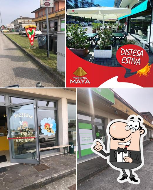 La immagine della interni e esterno di Pizzeria Ape Maia