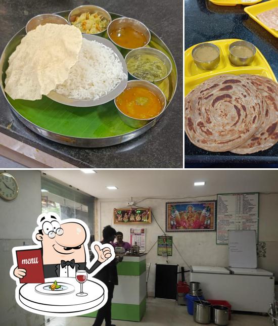 The picture of Sai mess’s food and interior