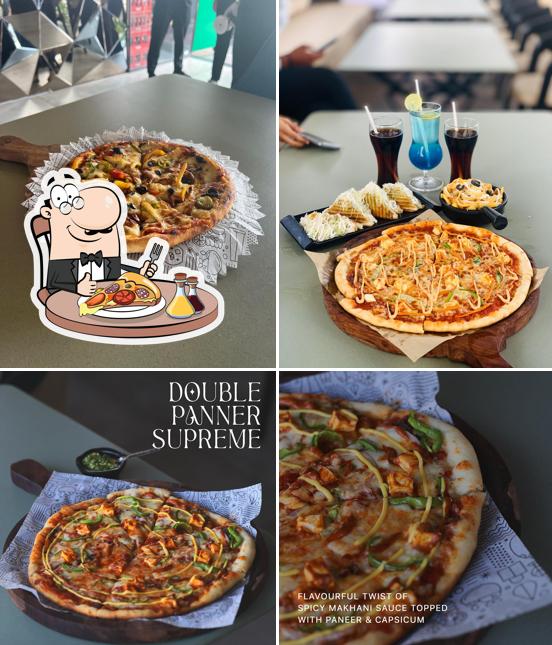 Pick pizza at Skydeck - Rooftop premium lounge