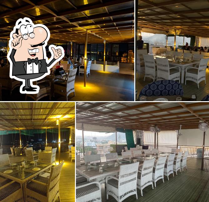 Take a seat at one of the tables at Vantage By BAANSI