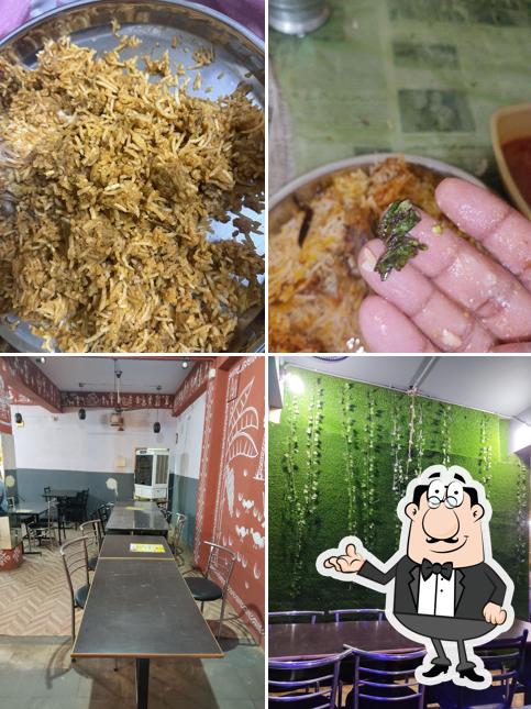 The image of Roller Coaster Restro’s interior and food