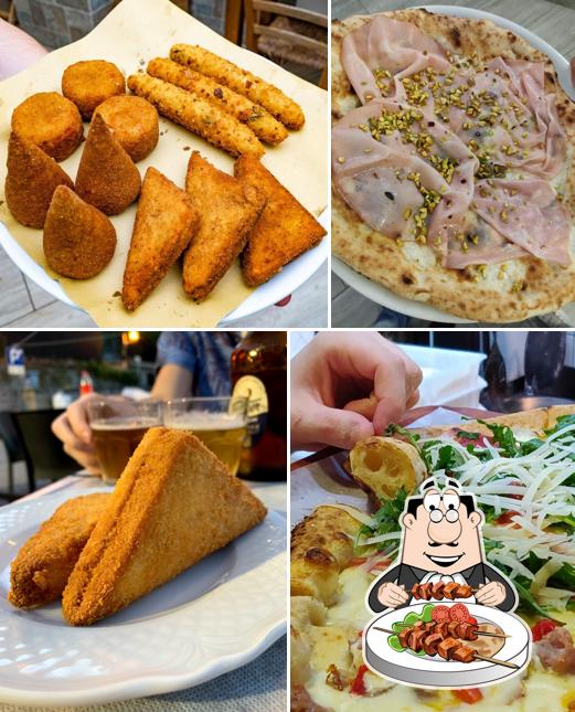 Bastoncini di mozzarella al Anima e Pizza