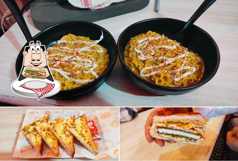 Club sandwich at MR. BEAN CAFE HOUSE
