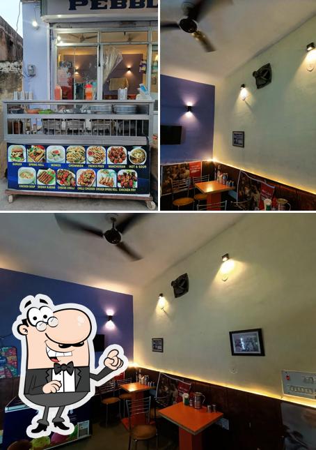The interior of Pebbles