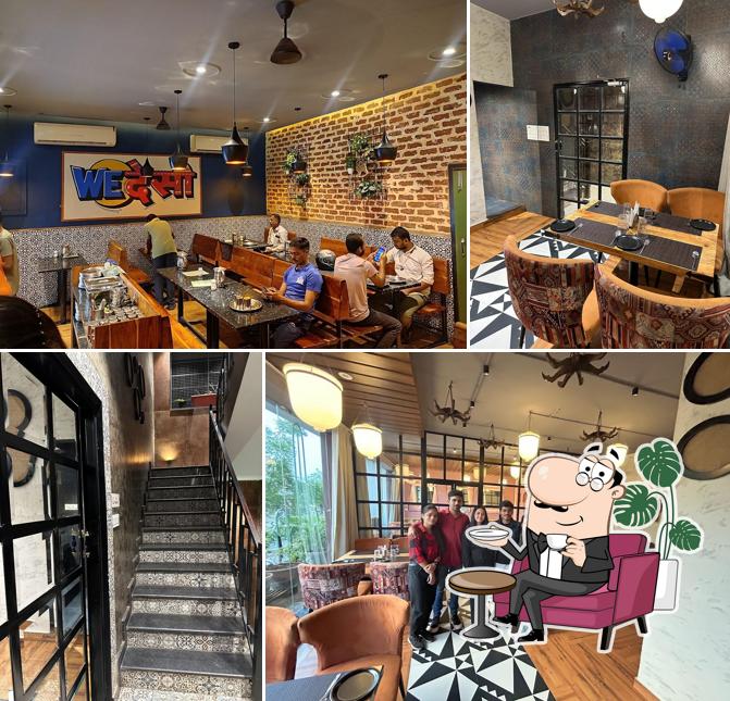 The interior of Punjabi Dhaba