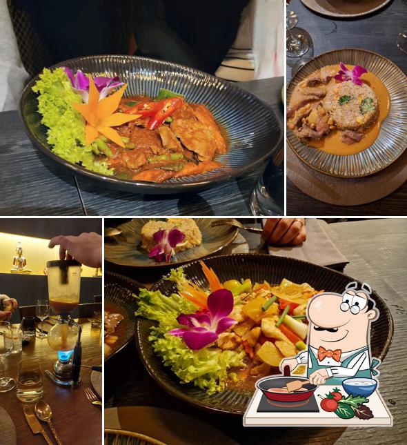 Pollo al curry al Phra Nakhon
