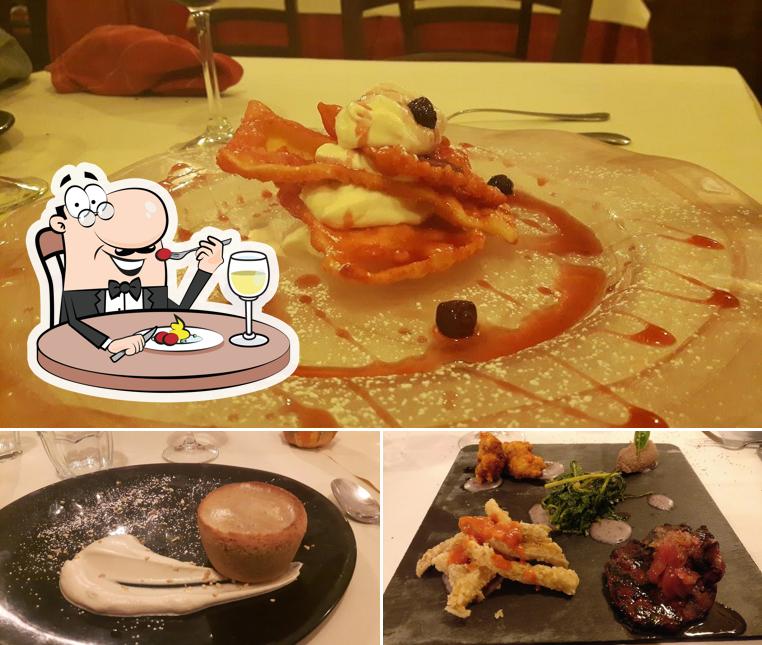 Cibo al Ristorante La Volpe e L'Uva
