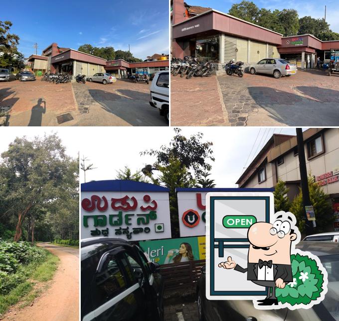 Check out the exterior of UDUPI GARDEN