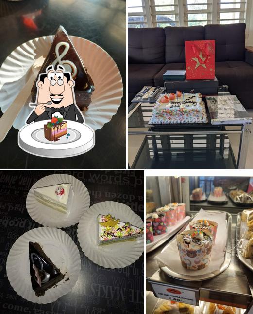 Chocolate cake at Amma's Pastries