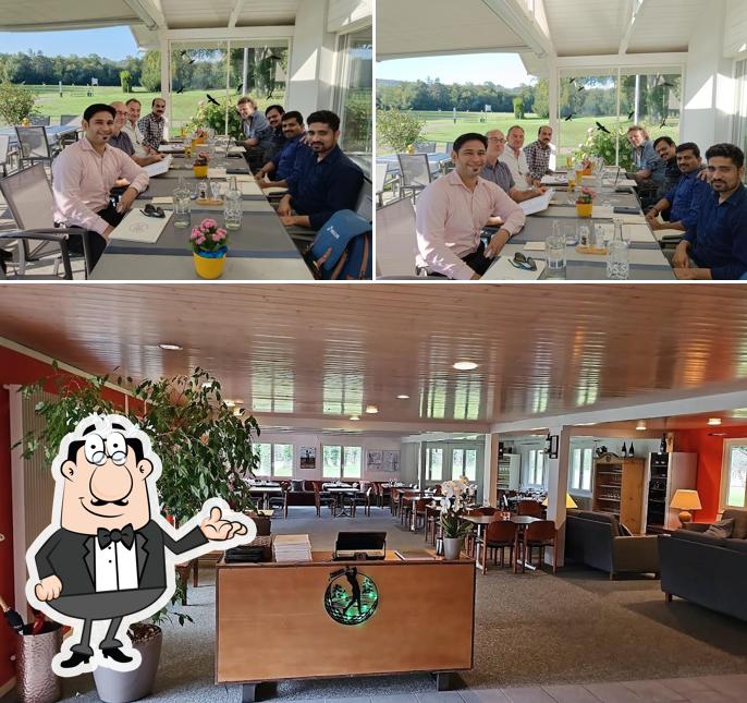 Dai un'occhiata agli interni di Golfrestaurant Clubhouse 19