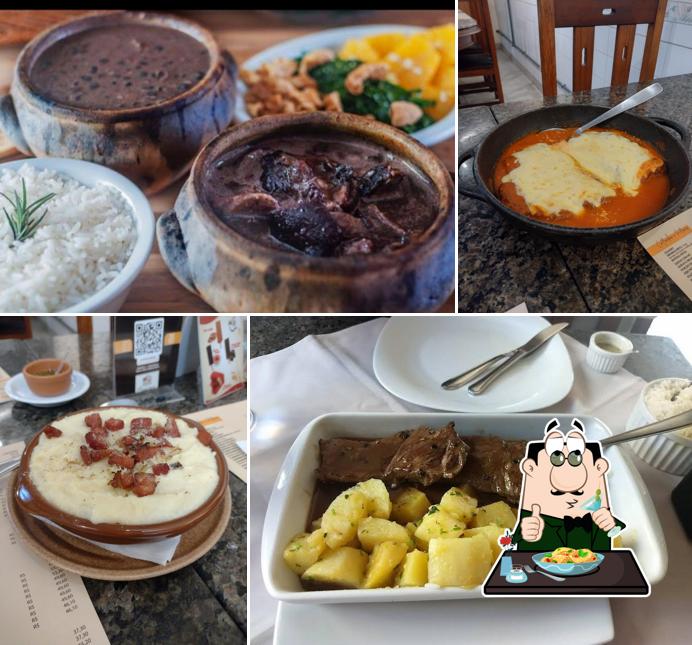 Comida em Restaurante Casarrara