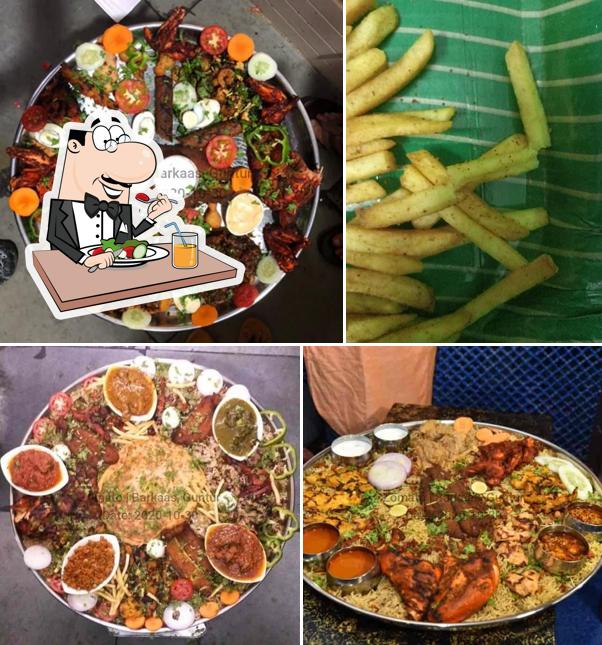 Food at Castle Mandi