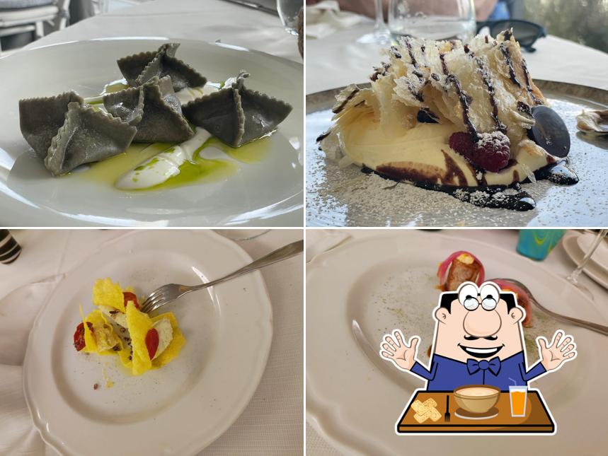 Cibo al Ristorante Il Falco Pellegrino