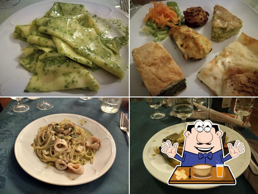 Cibo al Trattoria Alle due Torri