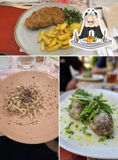 Cibo al Trattoria Pizzeria Sapori Umbri