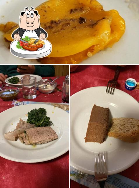 Cibo al Trattoria dei Cacciatori