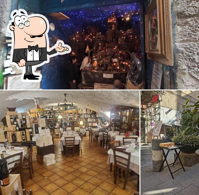 Gli interni di L' Enoteca Del Grottino