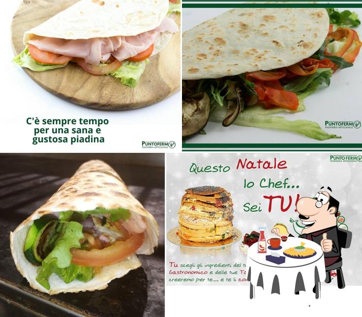 Ordina un hamburger a Punto Fermo Piadineria Artigianale