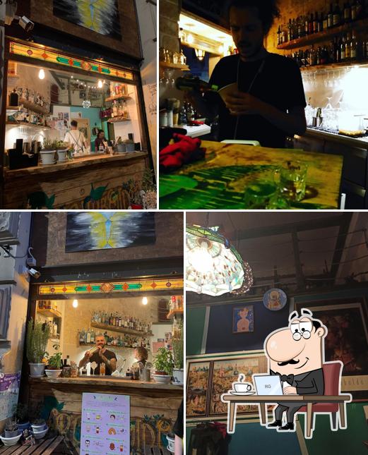 Dai un'occhiata agli interni di Arcimboldo spirits&fruit