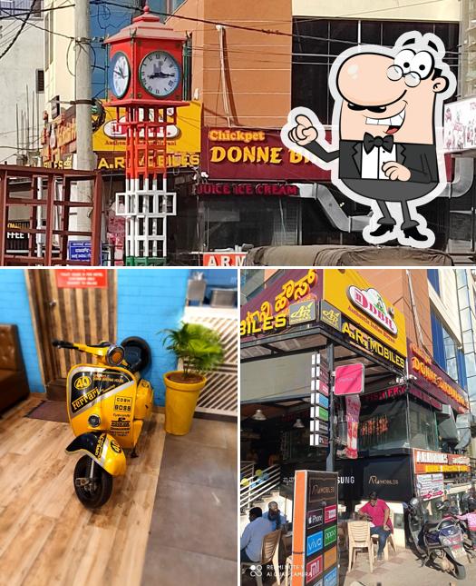 The exterior of Chickpet Donne Biryani House