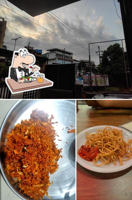 Take a look at the picture showing food and exterior at China Yaki