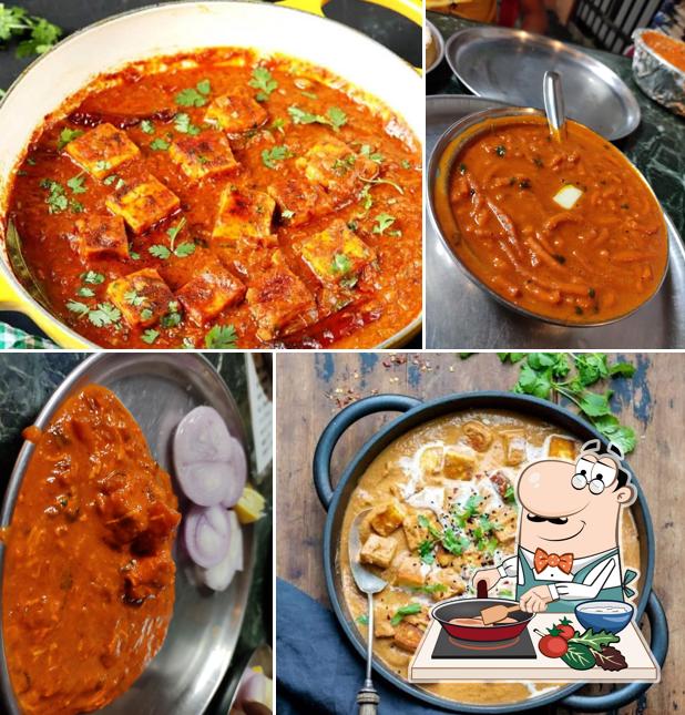 Chicken curry at Hotel Mauli