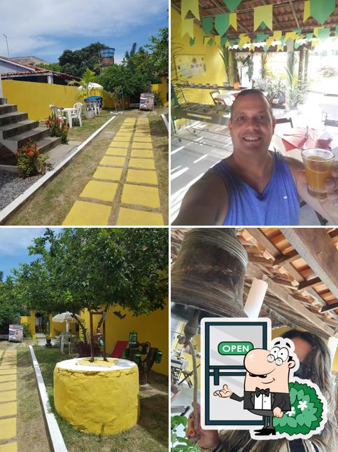 O exterior do Restaurante Coisa do Brasil