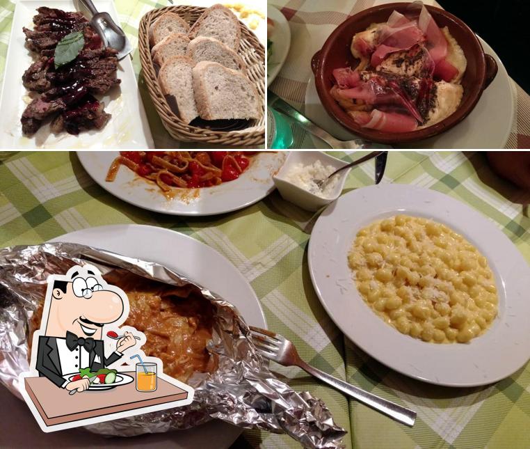 Platti al Osteria del Cavaliere