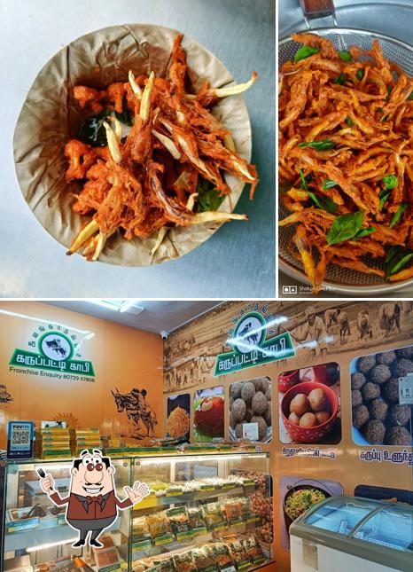 Food at Alanganallur Karupatti Coffee