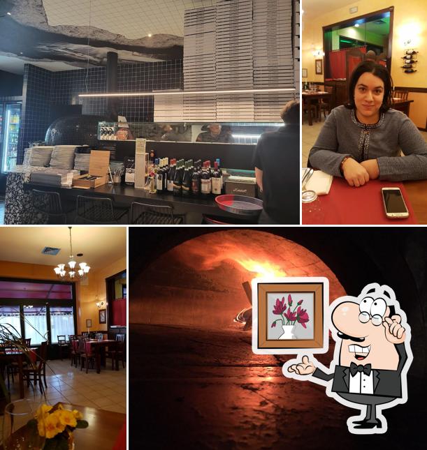 Gli interni di Pizzeria San Lazzaro