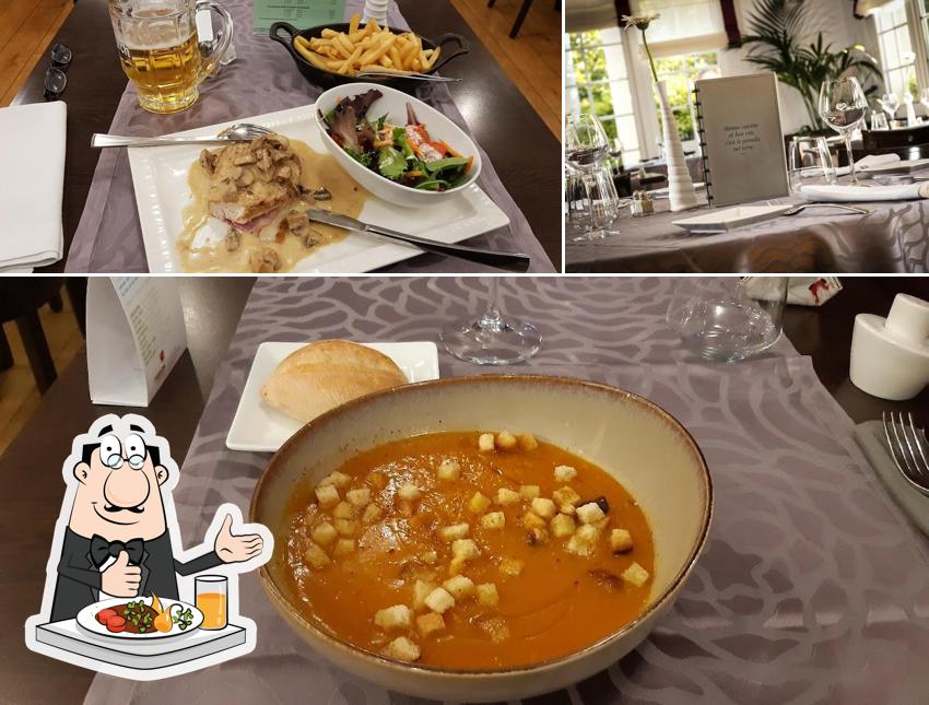 La nourriture et boisson du restaurant