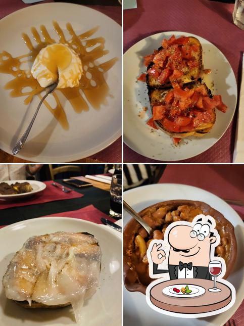 Platti al Antica Hostaria dei Ghiottoni