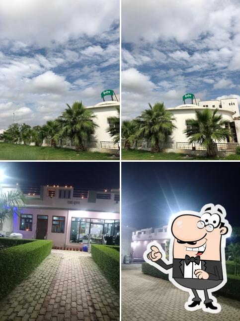 The exterior of Cafeteria, Paramedical Campus, UPUMS