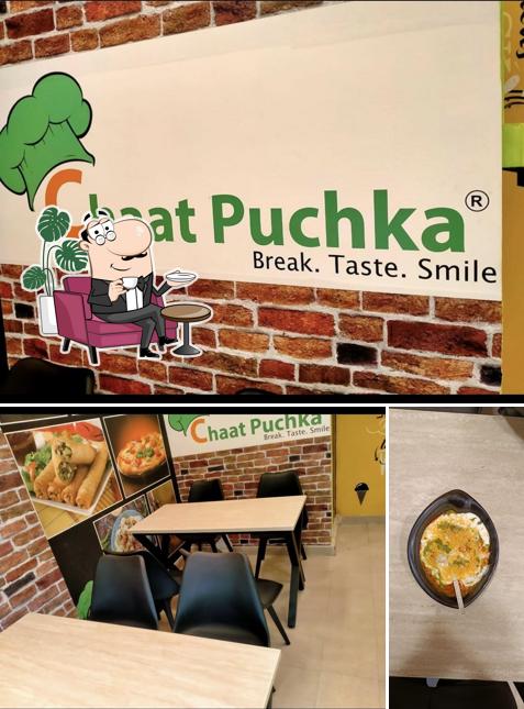 The interior of Chaat Puchka Shillong