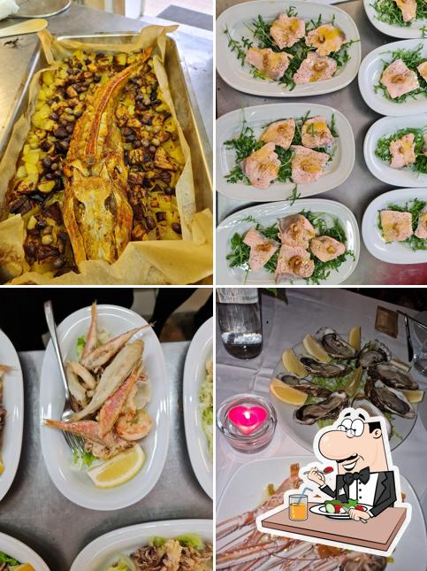 Platti al Da Cesarino cucina di mare