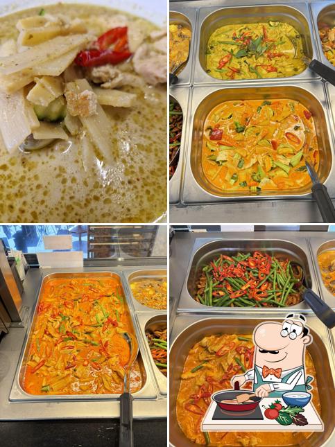 Pollo al curry al Khao Gaeng Thai Bistro