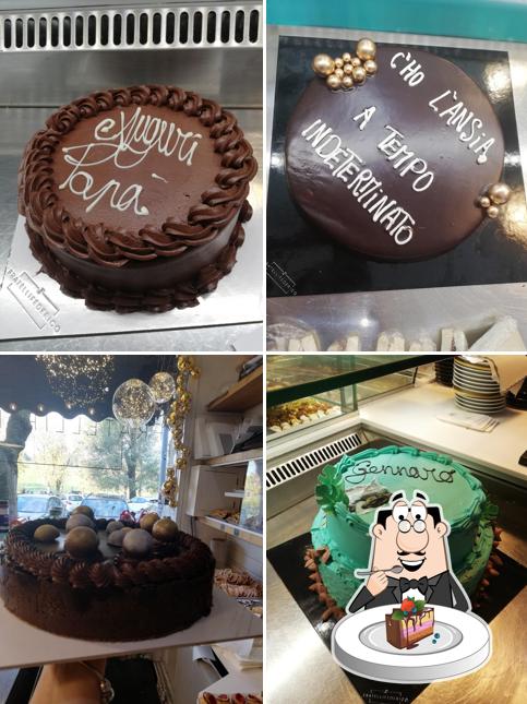 Torta al cioccolato al Pasticceria Fratelli Federico Talenti Montesacro